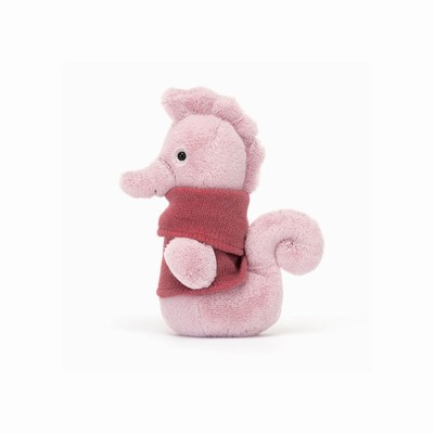 Jellycat Cozy Crew Seahorse USA | 17942YBMT